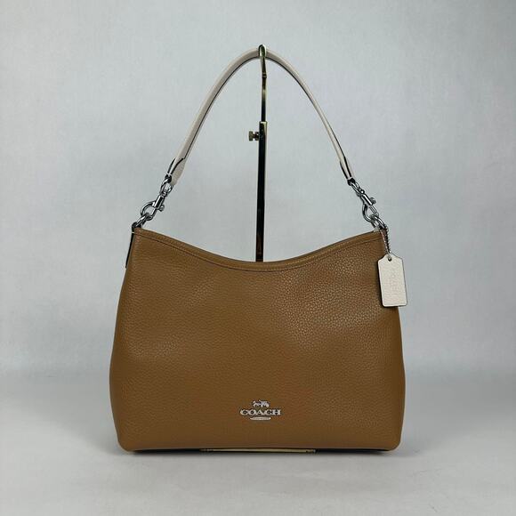 Coach CT850 Laurel Shoulder Bag In Colorblock - Picture 5 of 13